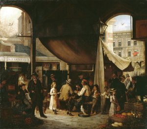 Mercado de Paddy de Louis Tannert
